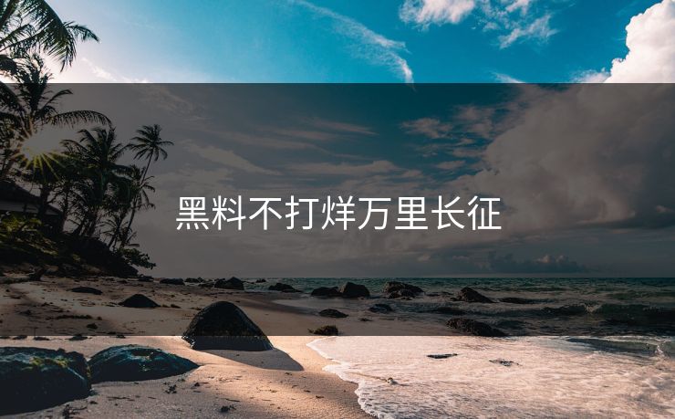 黑料不打烊万里长征